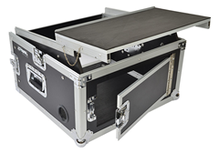 Cobra 4U Mixer Case with Laptop Shelf 